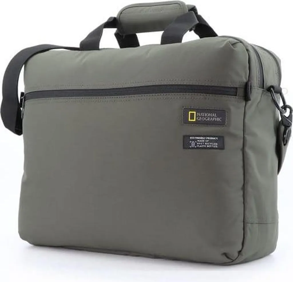 Cartella Tracolla National Geographic Mutation Khaki | Porta PC - 8