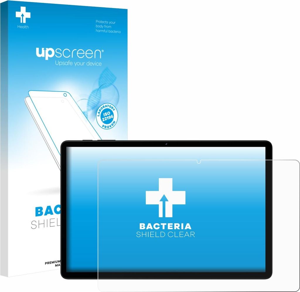 upscreen Schutzfolie für Doogee Tab G6 Displayschutz Displayschutzfolie Folie Klar antibakteriell