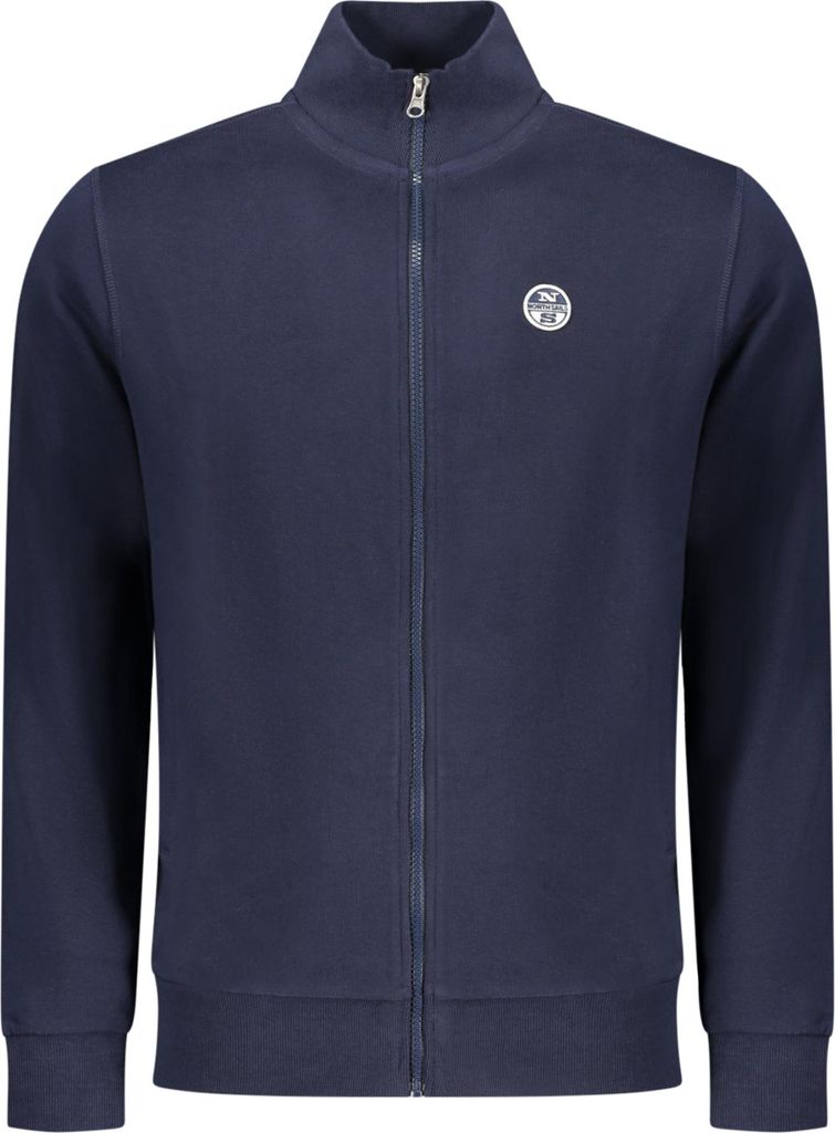 Blaue Herren-Sweatjacke mit Reißverschluss – Stilvoll und praktisch