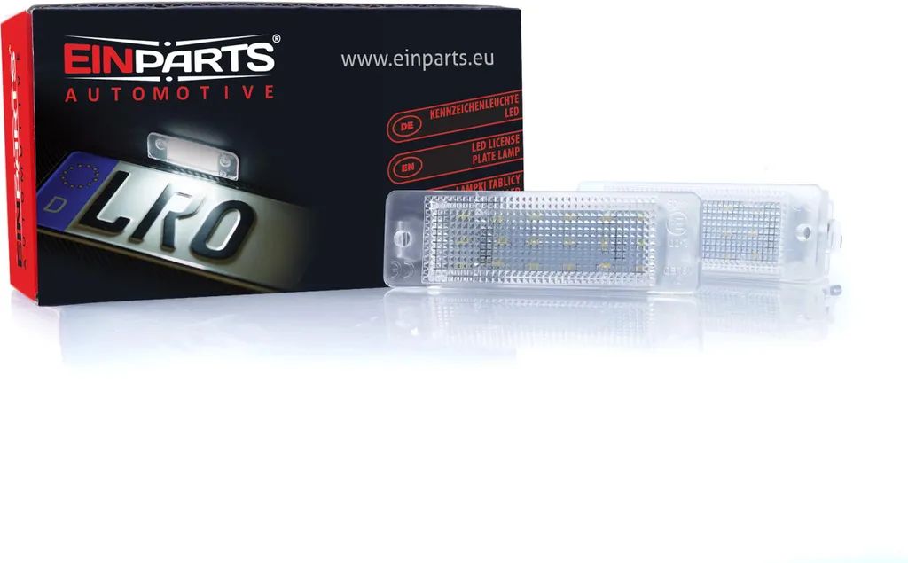 Kit LED Plaque Opel Astra Calibra sans Erreur ODB : Blanc Froid 6000K