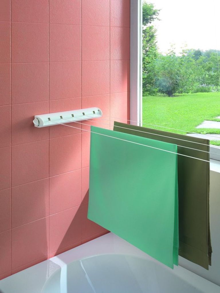 Metaltex 8002524063259, Sušiak na bielizeň na stenu, ABS Obrázok produktu 