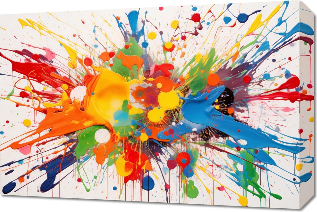 Bild 60x40cm Kreativitätsexplosion