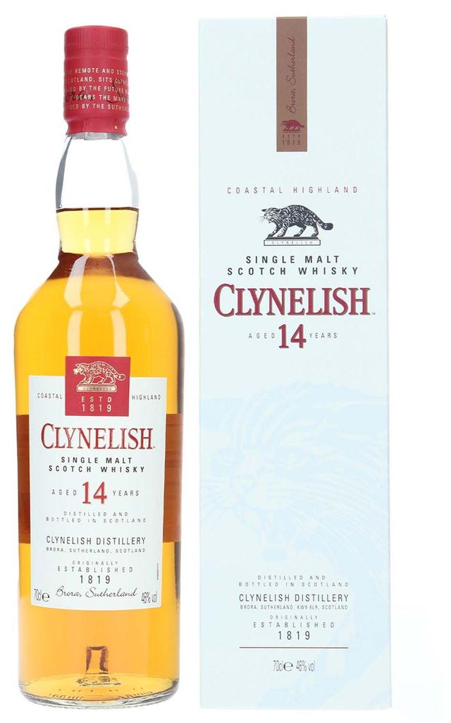Clynelish 14 Jahre Single Malt Scotch Whisky (1 x 0.7 l) Produktbild 