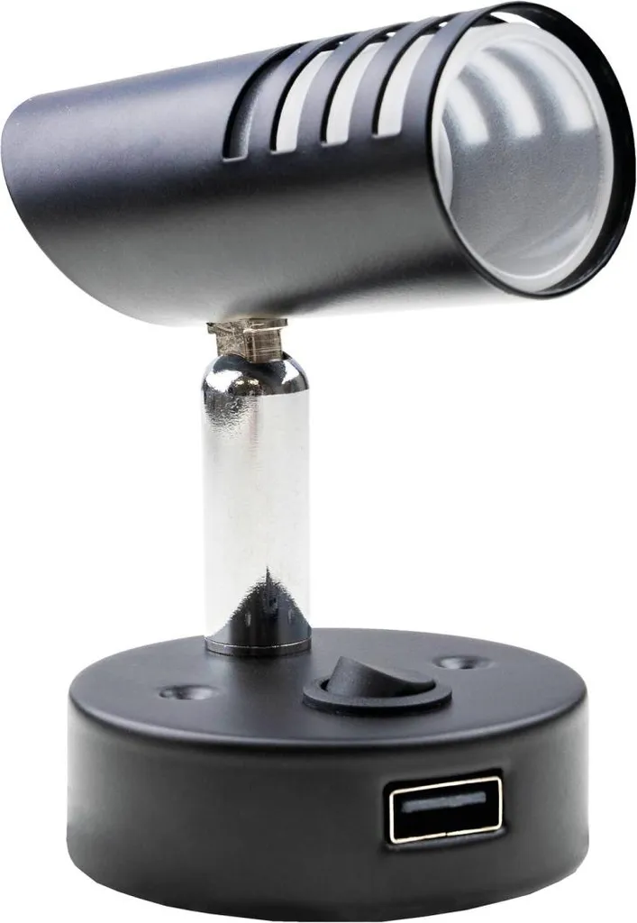 Gagnez de la Place avec le Spot LED Sao Haba Fixe + Prise USB 12 Volts
