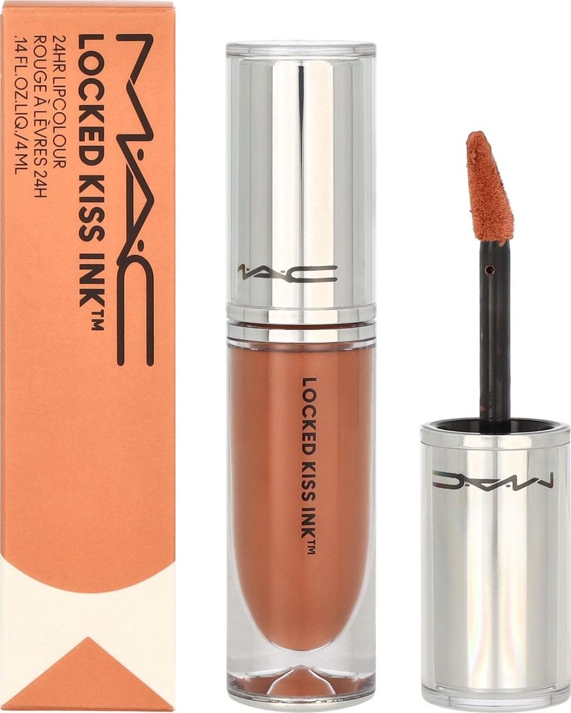 MAC Locked Kiss Ink 24hr Lipcolour 68 Teaser Light Toned Warm Nude 0.14 fl oz 4 mL