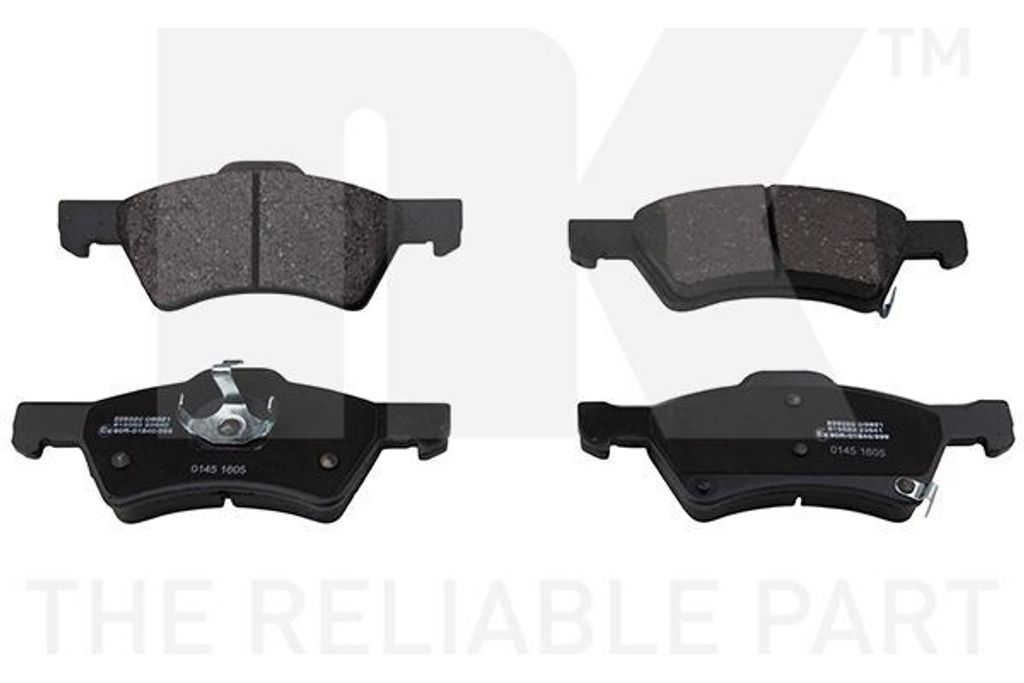 NK Bremsbeläge Satz Vorne Bremsklötze für CHRYSLER VOYAGER IV (RG, RS) 229320
