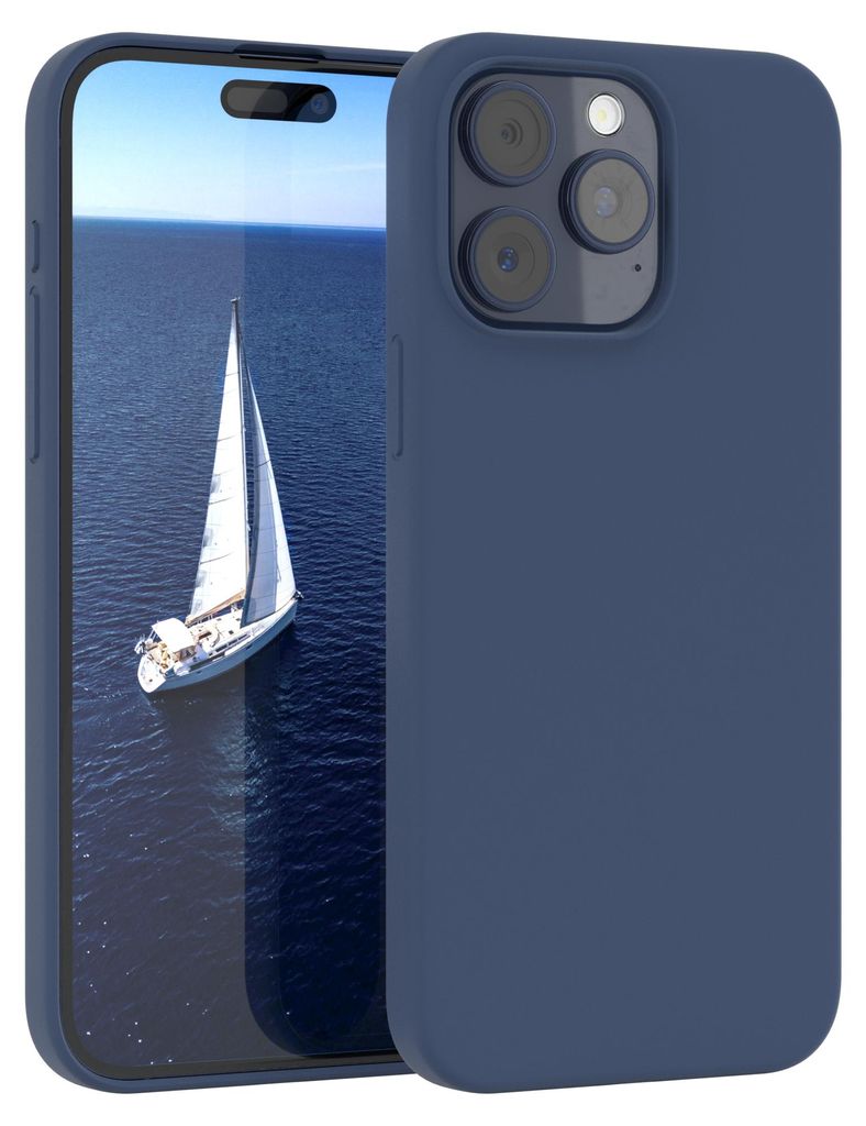 EAZY CASE Silikonhülle für Apple iPhone 15 Pro Max Silikon Produktbild 