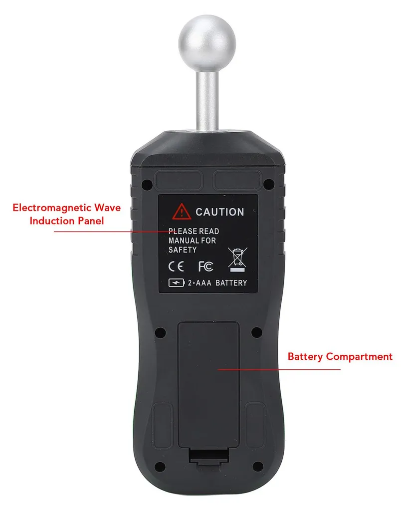 Compteur d'eau à induction sphérique avec écran LCD et signal sonore - 20