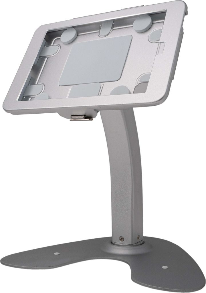 Tischhalterung 360° Ständer abschließbar für iPad Mini 6 (2021) in Grau
