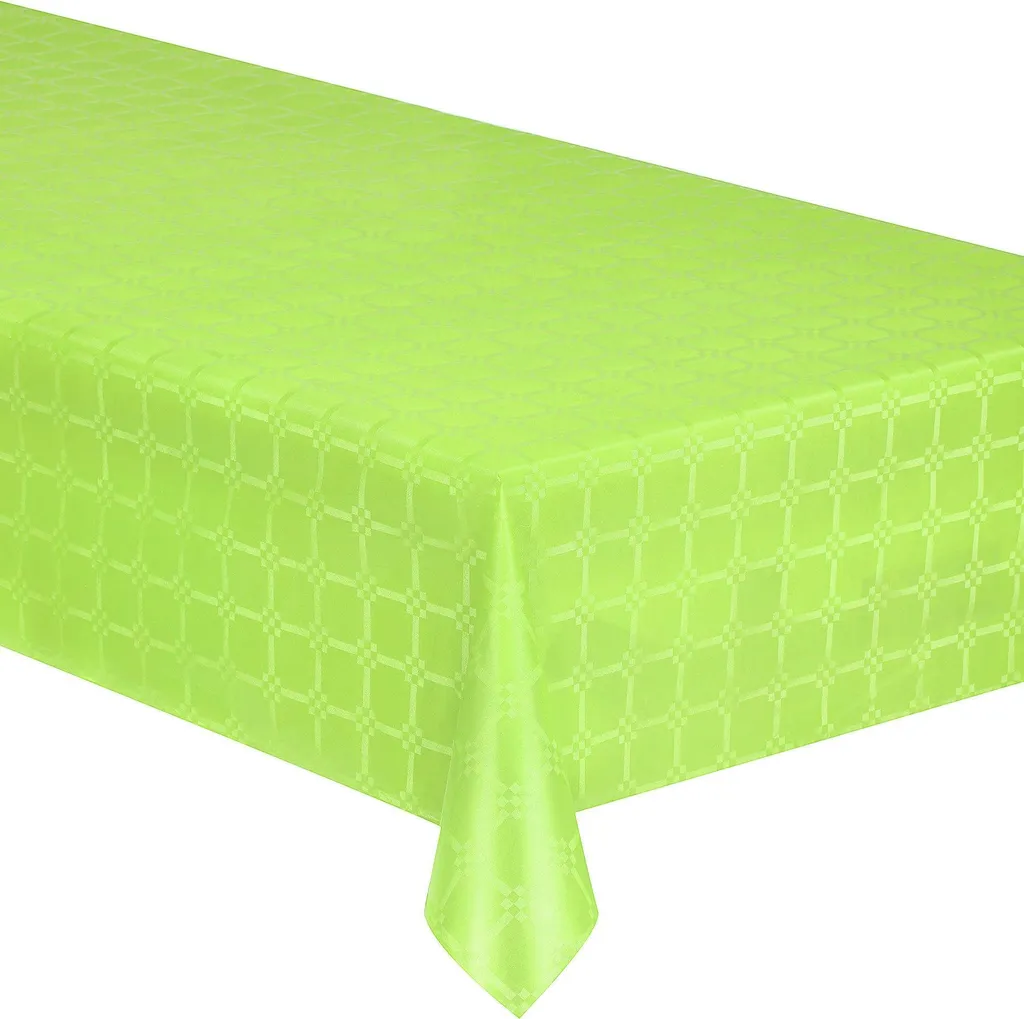 Rotolo Tovaglia Damascata Verde 6 Metri | Decorazione Tavola Chic