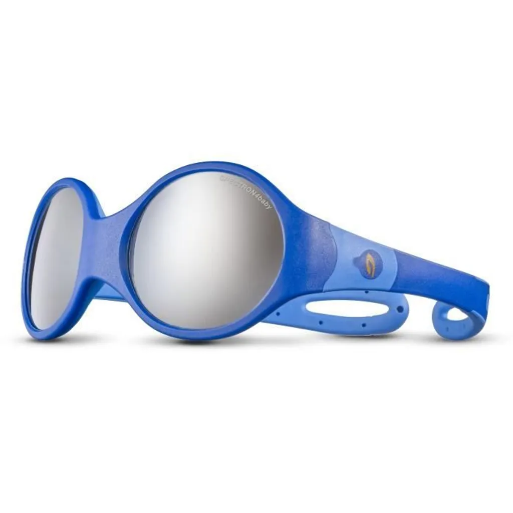 Occhiali Julbo Loop L 3-5 anni Lenti Spectron 4 Blu Flash Argento