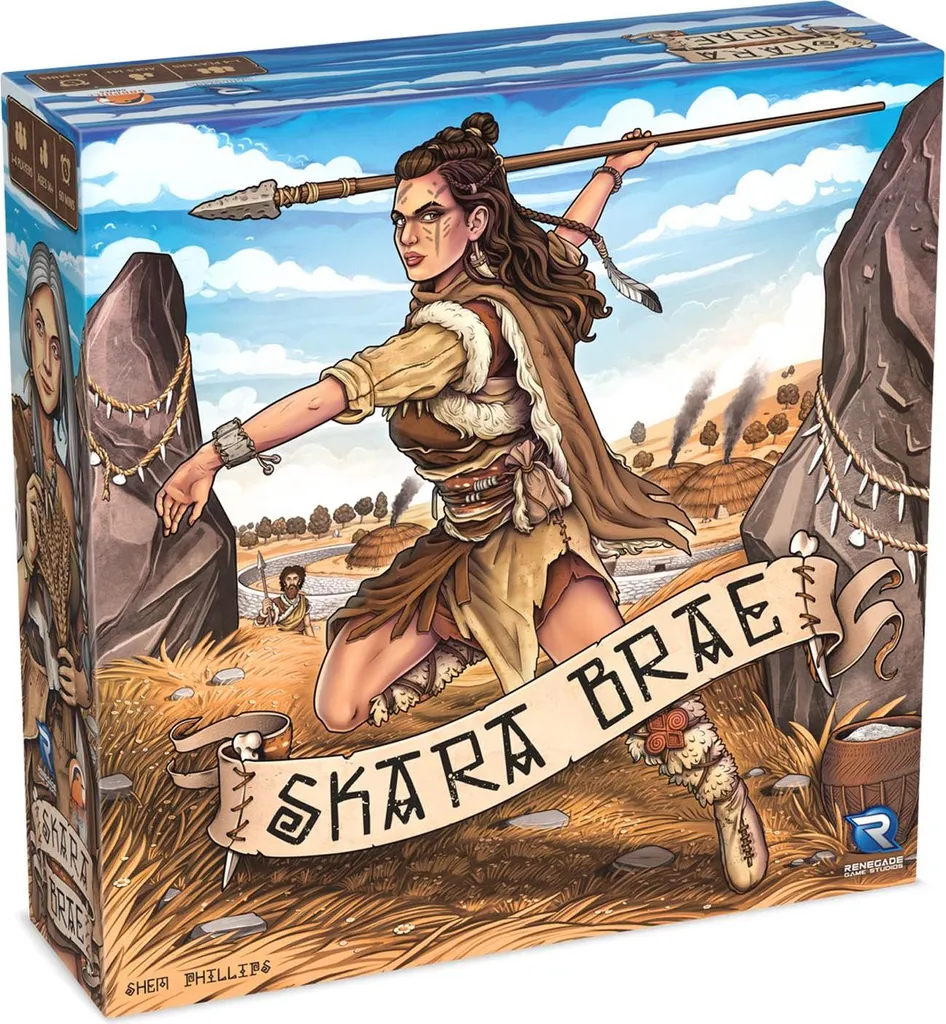 Skara Brae Jeu de société - Jeu Idéal pour Soirée Entre Amis et Solo