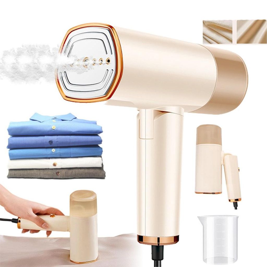 Tragbarer Dampfglätter - 1500W Dampfbürste Dampfbügler, Produktbild 