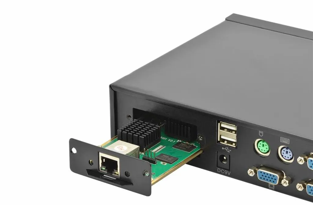 Module KVM IP DIGITUS haute résolution - Connexion Ethernet Gigabit