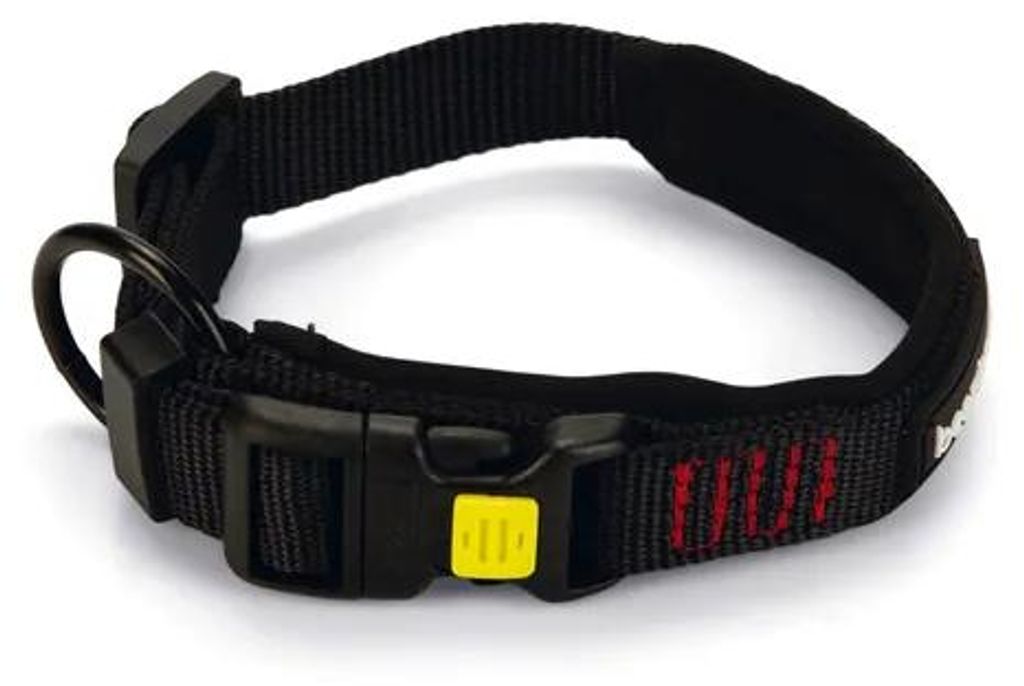 Beeztees Parinca Premium - Collare per cani - nylon - nero Immagine del prodotto 
