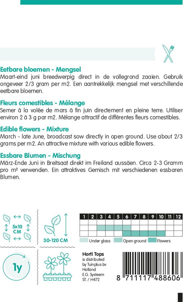 Samen - ESSBARE BLUMENMISCHUNG
