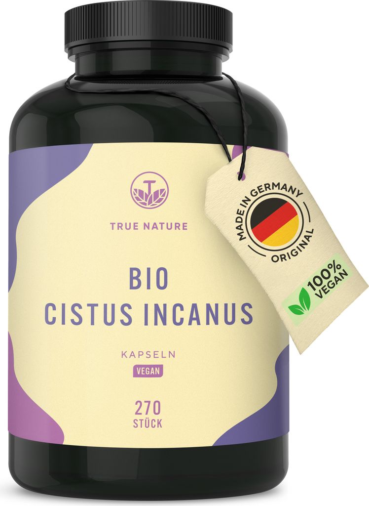 Cistus Incanus Kapseln - 270 Stück (500mg) - 2.600mg Produktbild 