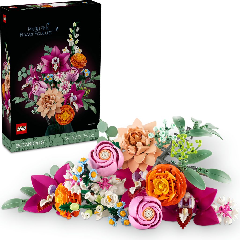 LEGO® Botanicals 10342 Krásna ružová kytica Obrázok produktu 