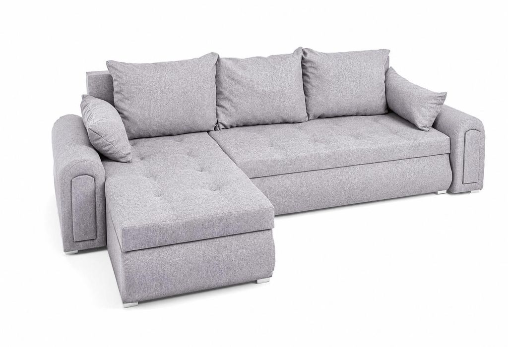 Canapé d'angle relax avec fonction couchage et coffre de Image du produit 