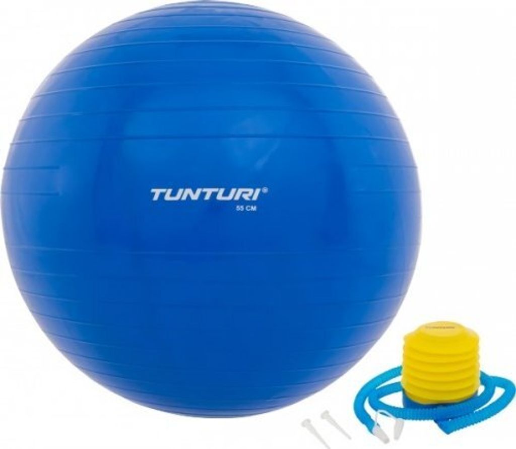 Piłka fitness Tunturi Anti Burst z pompką - Piłka do jogi Zdjęcie produktu 