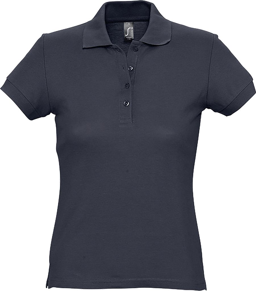 SOLS Passion Damen Polo-Shirt, Kurzarm PC317 (S) (Marineblau)
