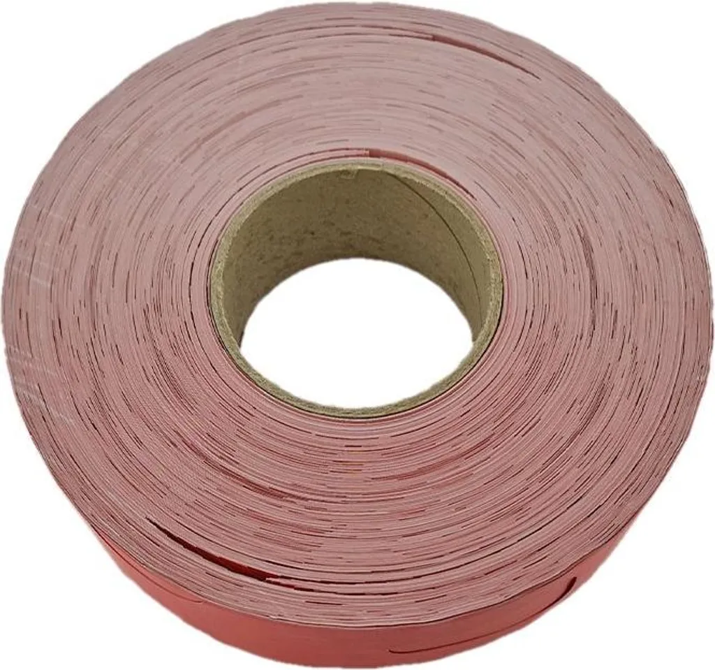 Étiquette à boucle rouge détectable 279x48mm CombiCraft rouleau de 500 - 4