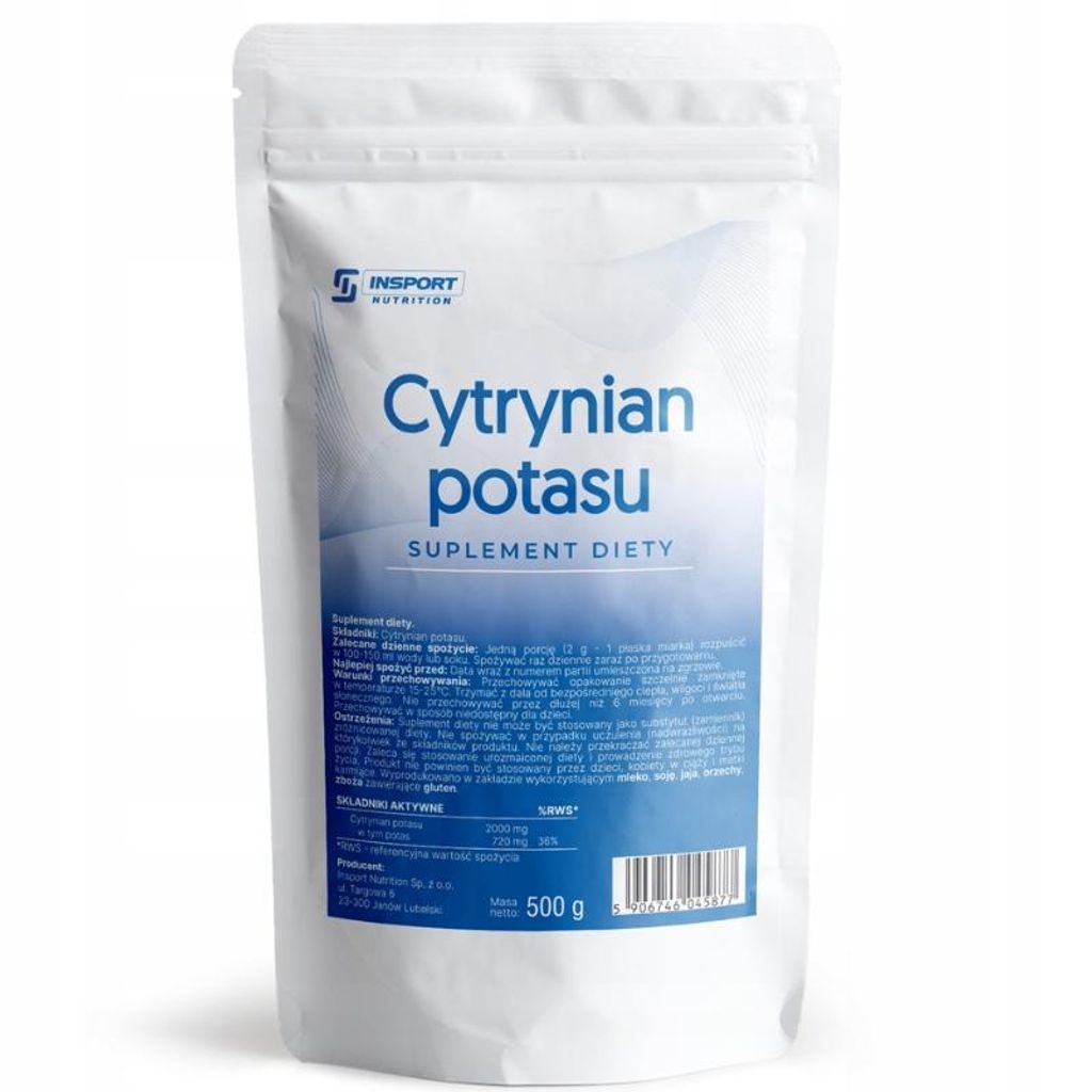 Kalium Citrat 500 g Pulver 720 mg Kalium Blutdruck Herz Produktbild 