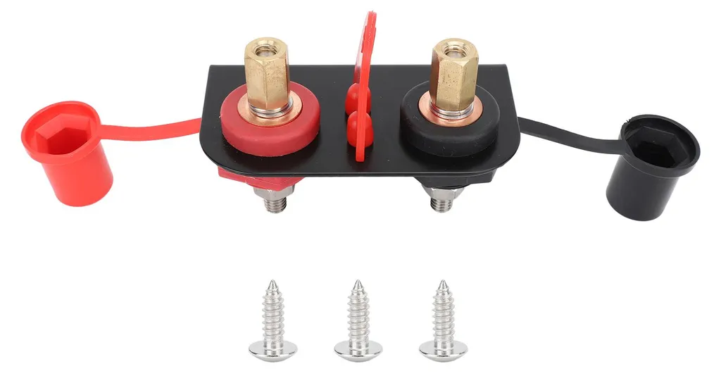 Bornes de Démarrage Déportées M10 Kit Complet pour Auto et Tracteur