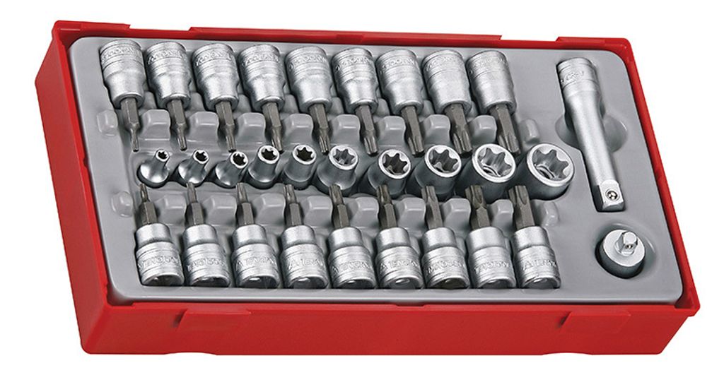 TengTools Steckschlüsselsatz Steckschlüssel-Set 102140100 75mm 1.1kg