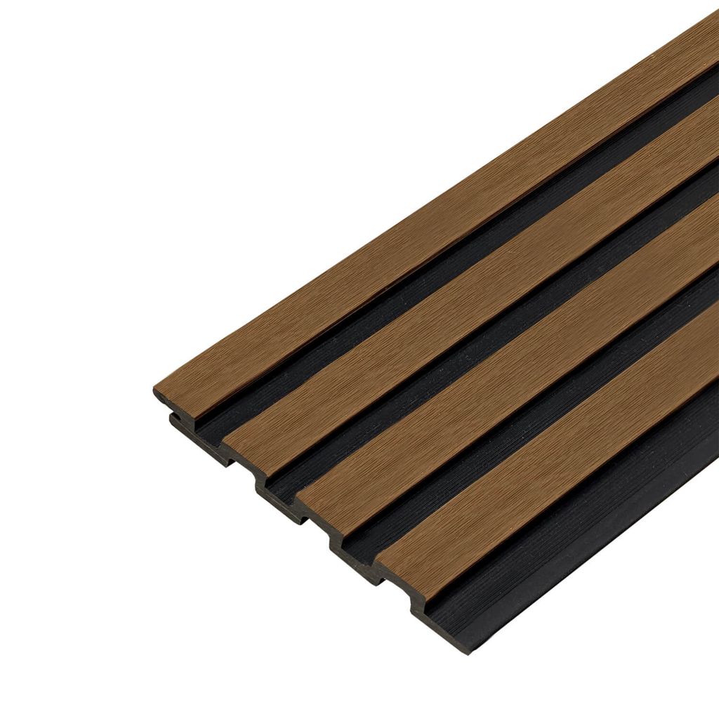 PREMIUM WPC Fassadenlamellen DUO | Fassadeverkleidung Produktbild 