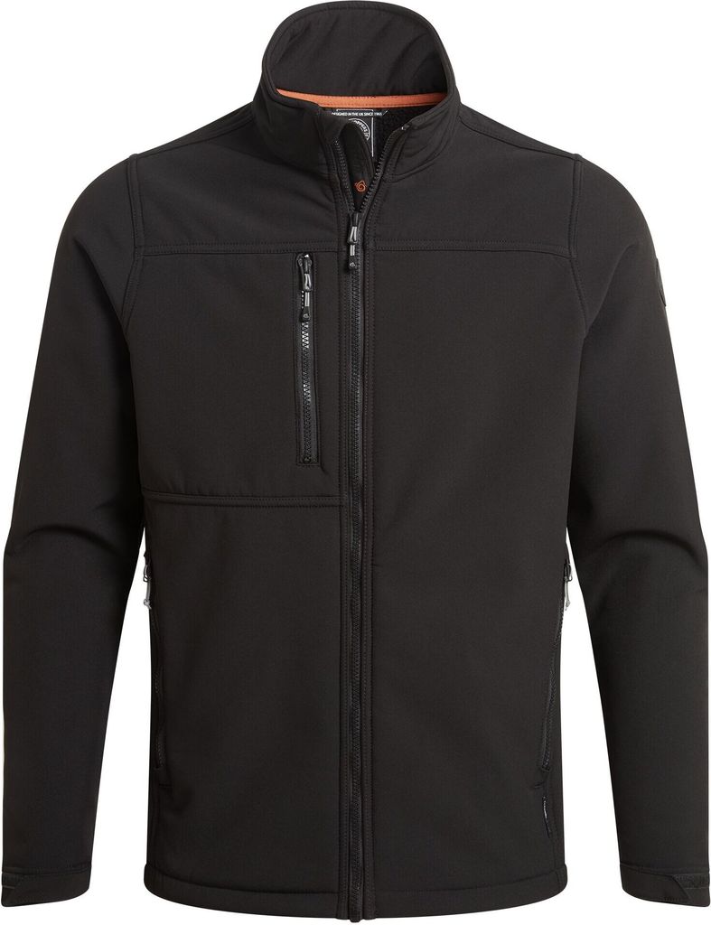 Craghoppers - "Whitby" Softshelljacke für Herren CG2102 (3XL) (Schwarz)