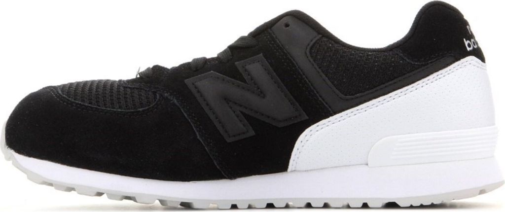 New Balance KL574C8G Leichte und bequeme Schuhe Wildleder Textil Schwarz