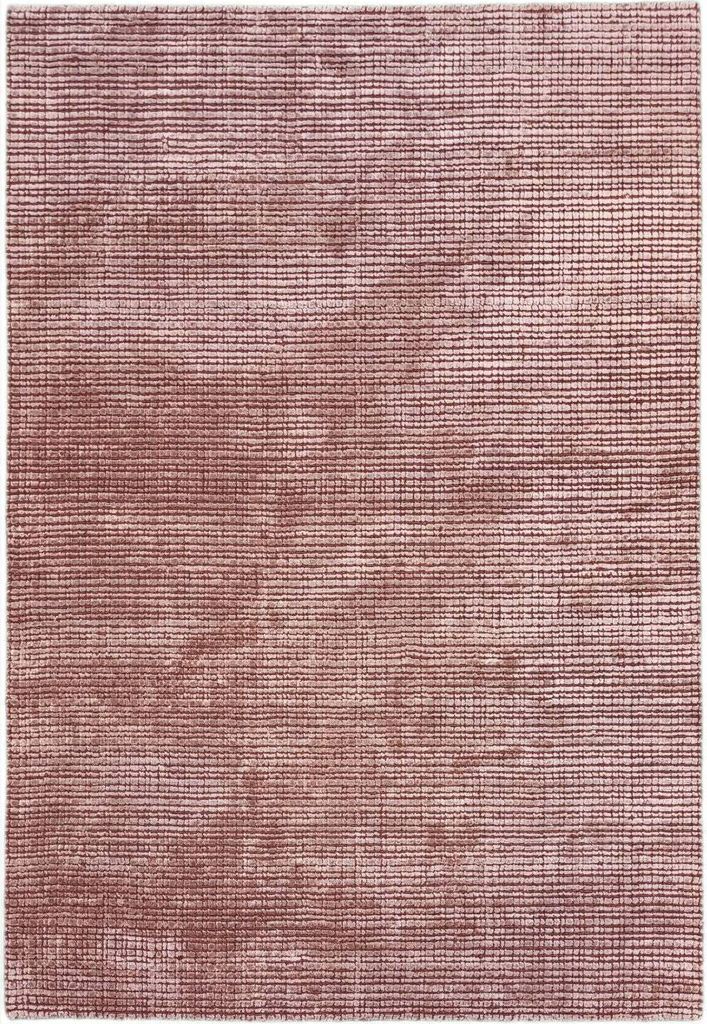 Teppich MANDOVI | Farbe: Rose; Größe: 70 x 140 cm | strapazierfähig und leicht zu reinigen | Wohnzimmer | Schlafzimmer