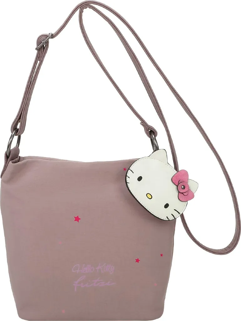 Sac Bandoulière Taupe Fritzi aus Preußen Cross Sky Stars Design Soft