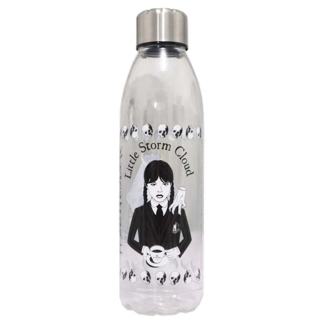 Wednesday Duschgel & Wasserflasche Set – 150 Ml Duschgel & Trinkflasche, Inspiriert Von Der Serie