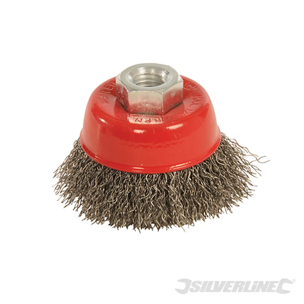Éliminez la rouille avec la brosse à douilles Silverline 721676 en acier