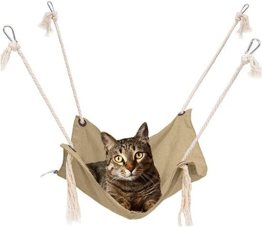 Hamac pour chat anti-stress et respirant - Fini les poils sur le canapé