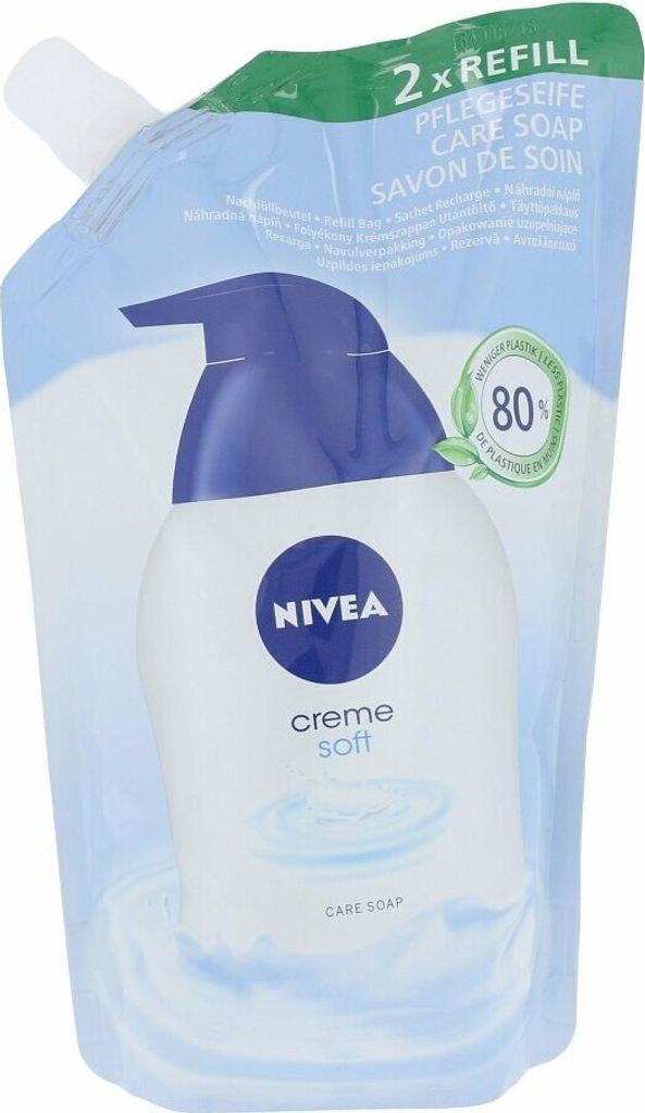 NIVEA Creme Soft Flüssigseife Nachfüllpackung 500ml Produktbild 