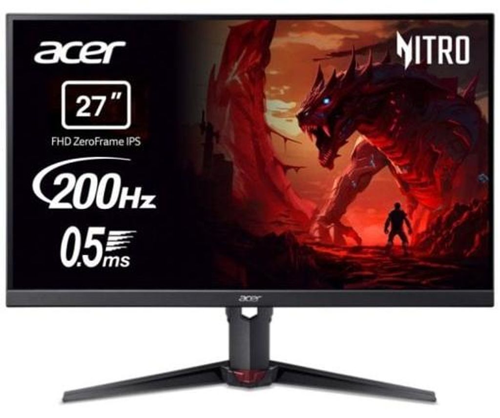 Acer XV270X1BMIIPRX, 68,6 cm (27"), 1920 x 1080 Pixel, Full Produktbild 