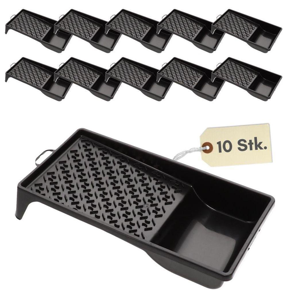 10 x Farbwanne Farbschale für Maler Zubehör Lackwanne Produktbild 