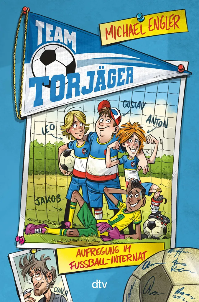 Team Torjäger : Aufregung im Fußballinternat - Roman Jeunesse Football