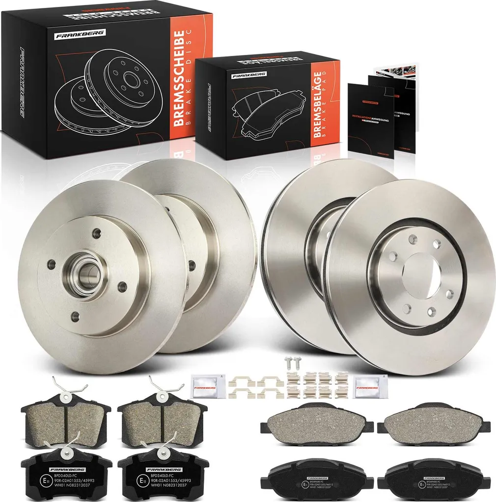 Supprimer Bruit et Vibration : Kit Disques et Plaquettes Peugeot 308 I