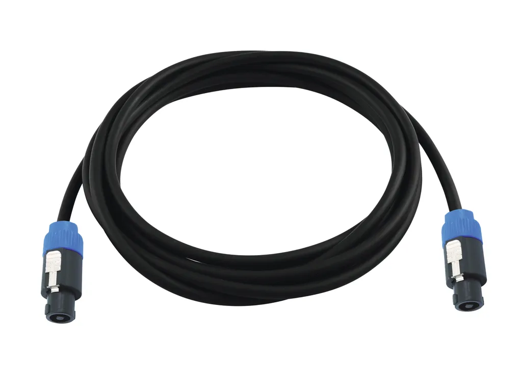 Câble de Sonorisation Speakon 2x4mm² PSSO 3m pour Enceinte Passive