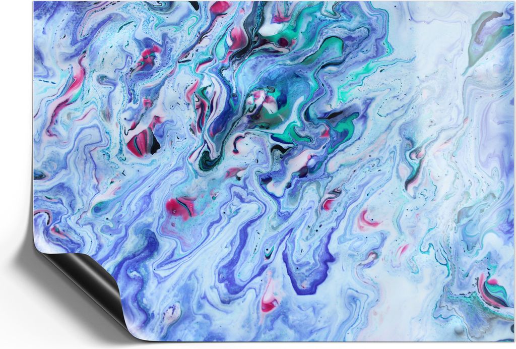 DEQORI Magnetmatte Universal 42x30 cm (A3) 'Farbenrausch der Fantasie' Magnetfolie Kalender Planer