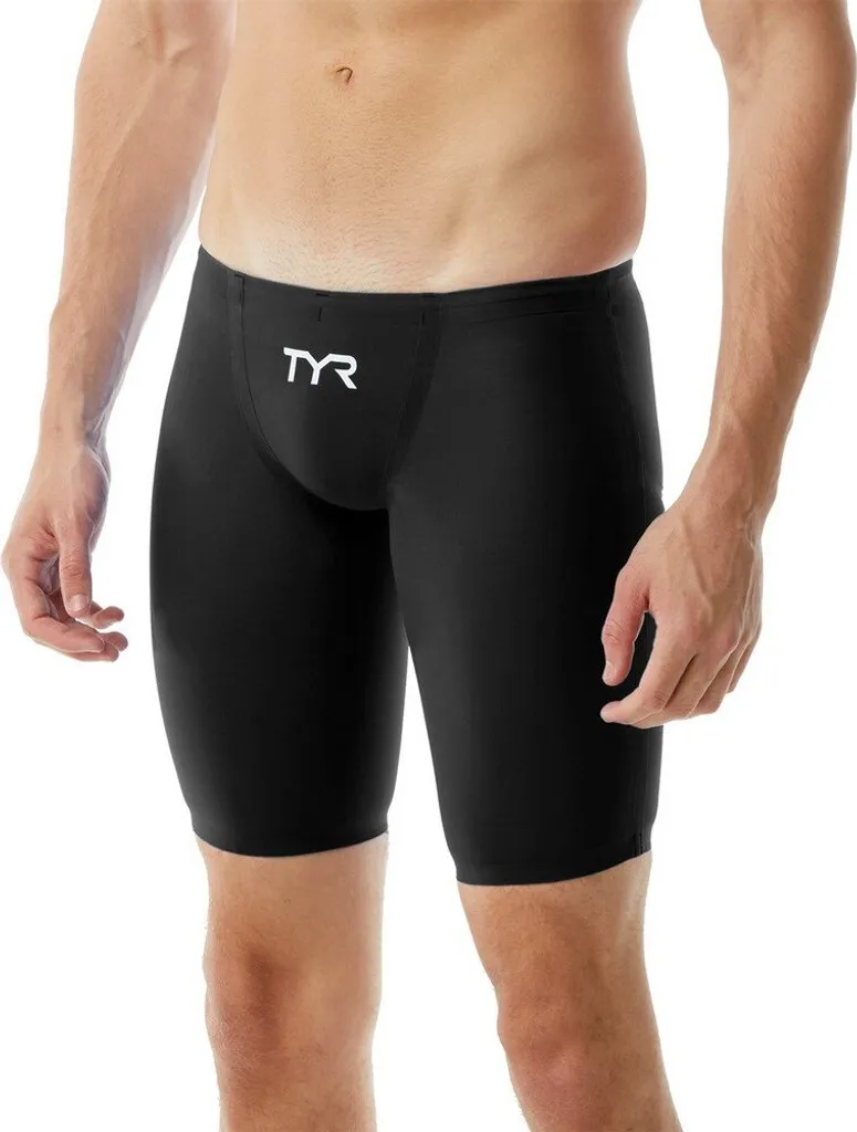 Maillot jammer natation homme Tyr Invictus taille basse noir pro T20