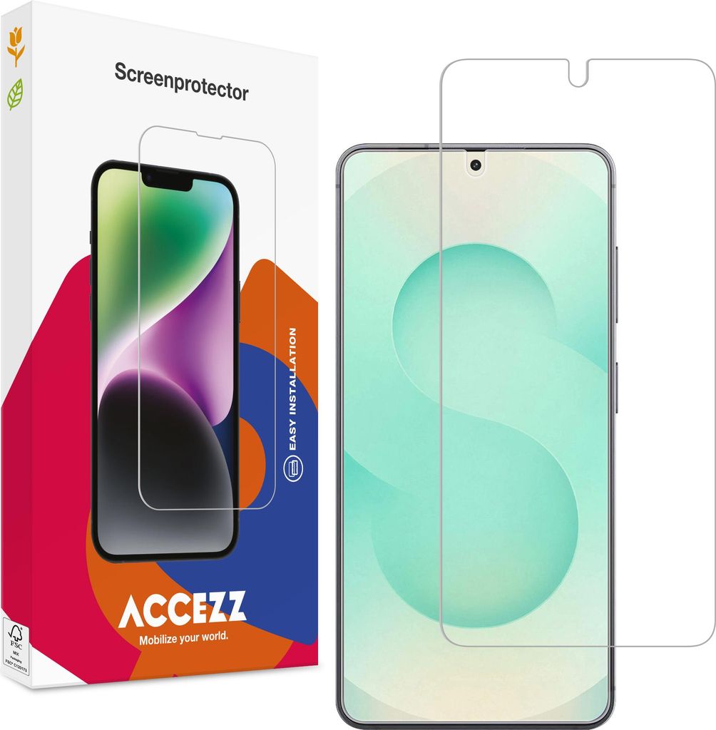 Accezz Screen Protector aus gehärtetem Glas Samsung Galaxy Produktbild 
