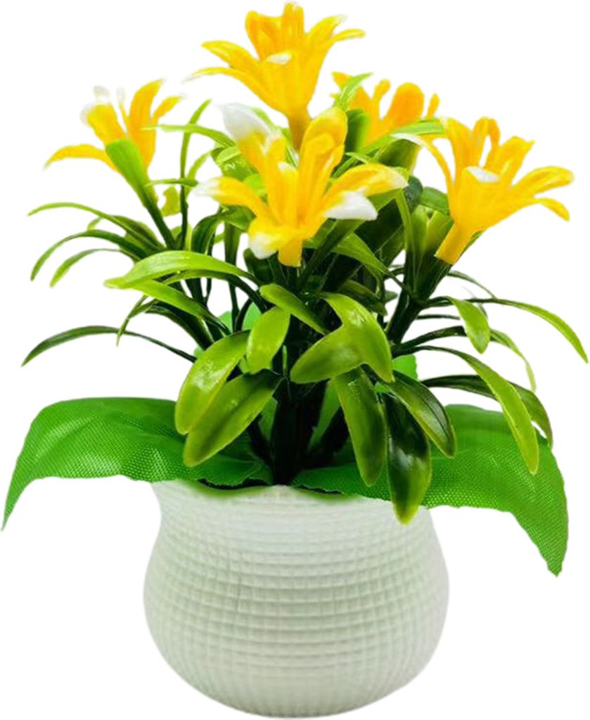 Künstliche Topfpflanzen, 5 Orchideenblütenköpfe, für Zuhause, Büro, Tischdekoration, Hochzeit, Kunstblumen, Bonsai, für drinnen und draußen,...