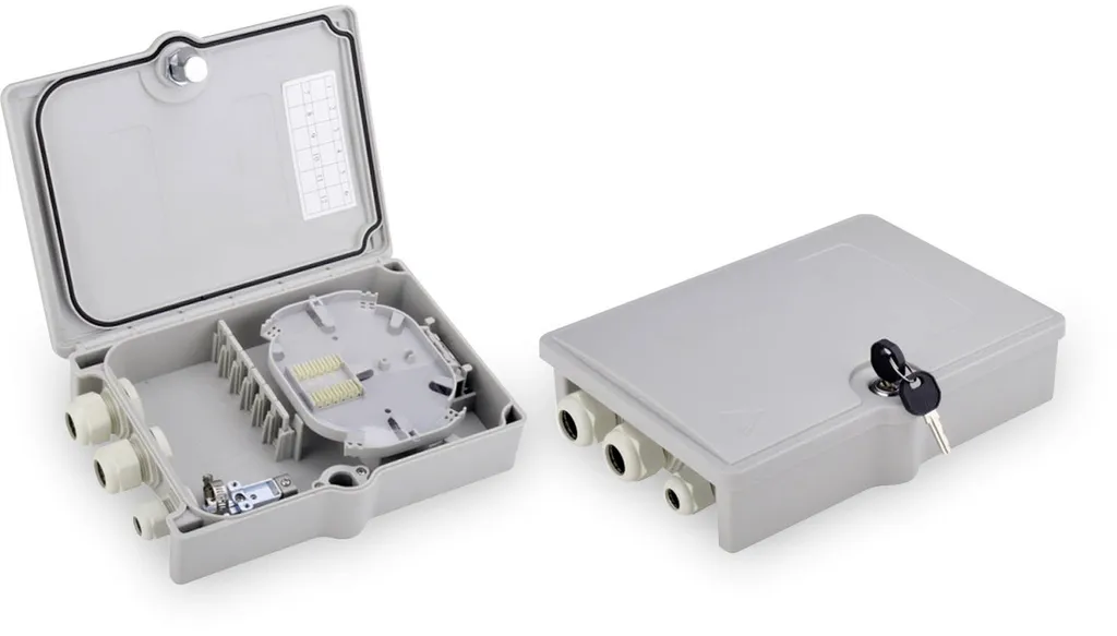Boîtier de distribution fibre pour raccordement abonné DIGITUS