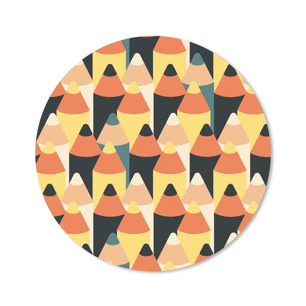 MuchoWow® Mauspad Mousepad Bleistift - Schablonen - Produktbild 