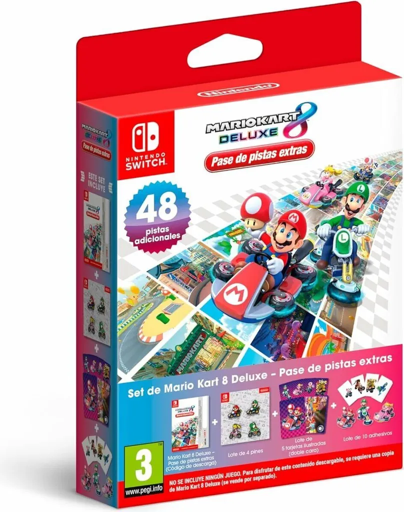 Mario Kart 8 Deluxe Pass Circuits Additionnels Switch Code de Téléchargement